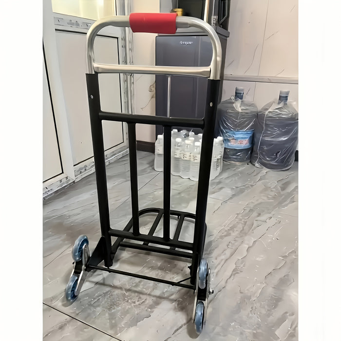 Zware Tri-Wheel Trapklimmende Handtruck – Draagbare Vouwdolly voor Zware Ladingen