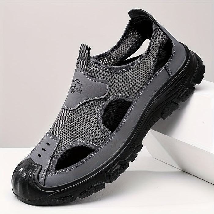 Ademende Heren Sport Sandalen – Lichtgewicht en Slipvast