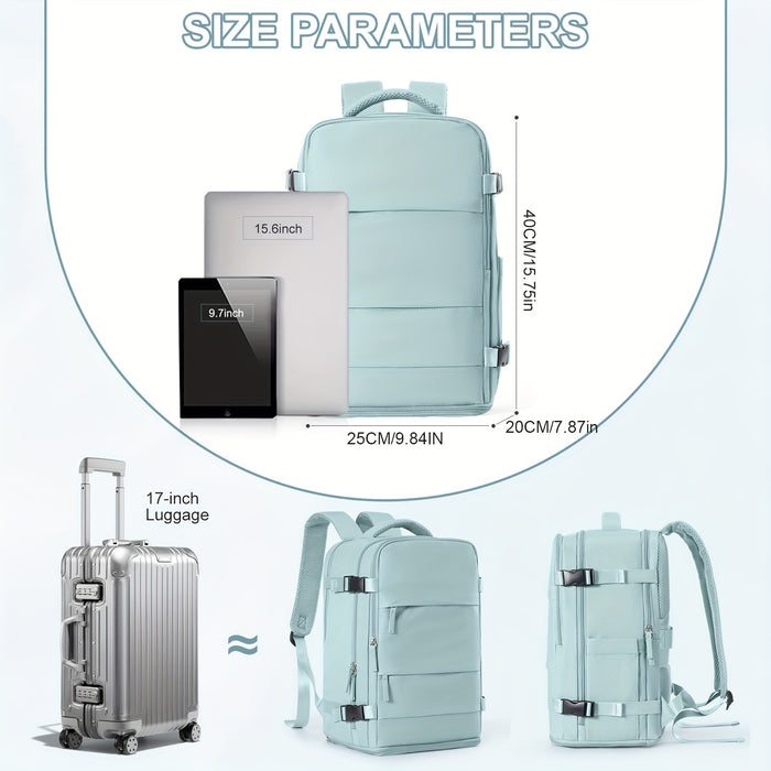 Multifunctionele Reis- & Dagrugzak met Schoenenvak en Waterdichte Compartimenten