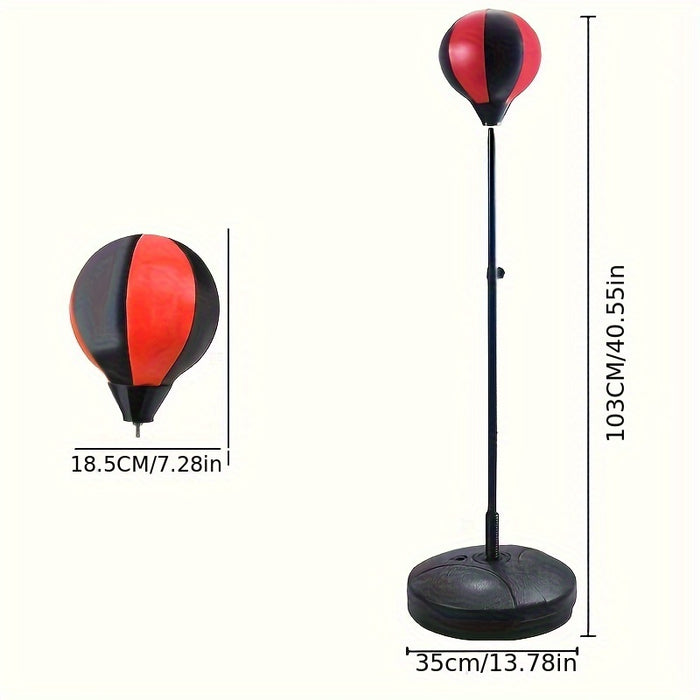 Junior Bokszak - Verstelbare Bokszak met Handschoenen voor Kinderen