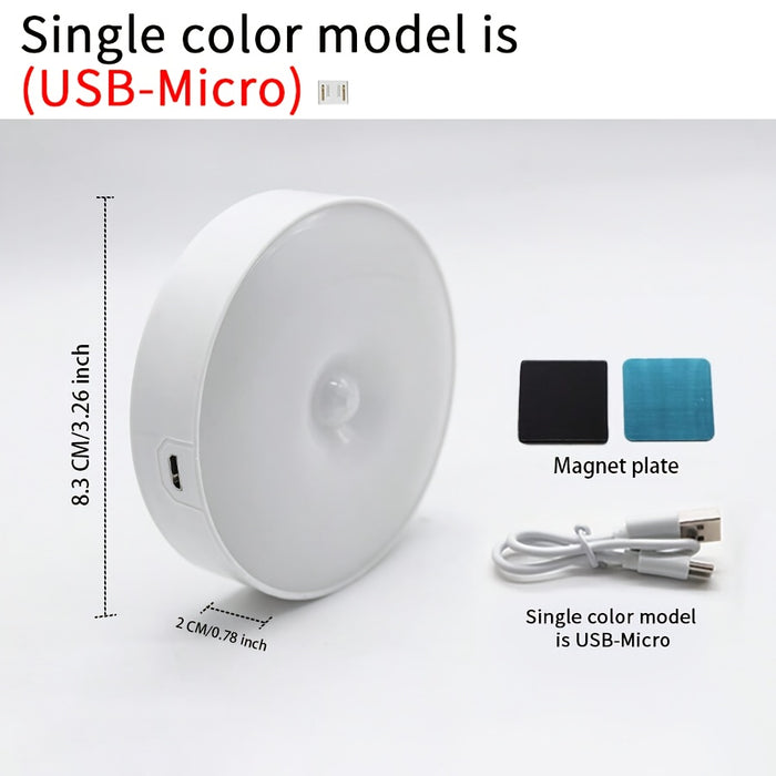 LED Nachtlamp met Sensor – Handig en Sfeervol voor Elke Ruimte