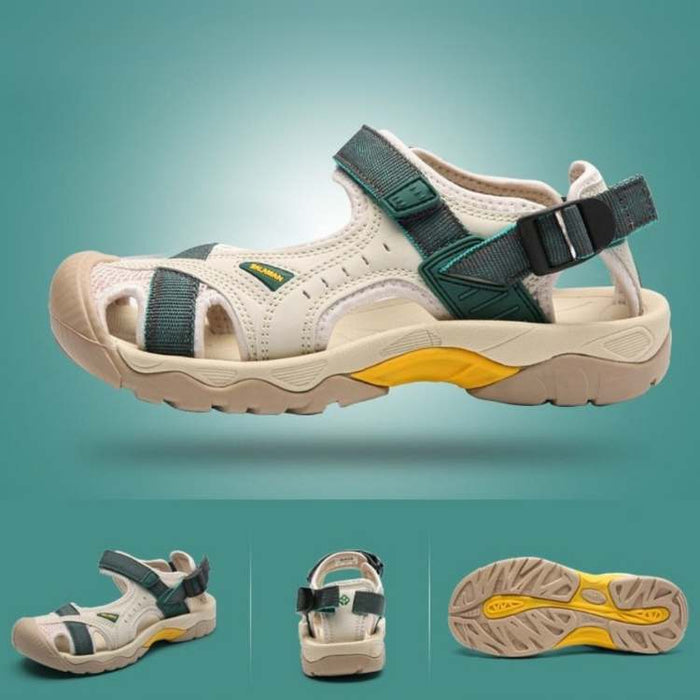 Unisex utendørssandaler med dempende såle og justerbare stropper