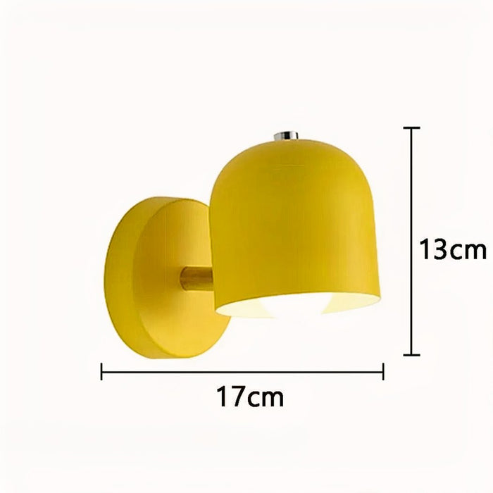 NordicGlow Scandinavische Wandlamp – Kleurrijk Accent met Sfeervol Licht