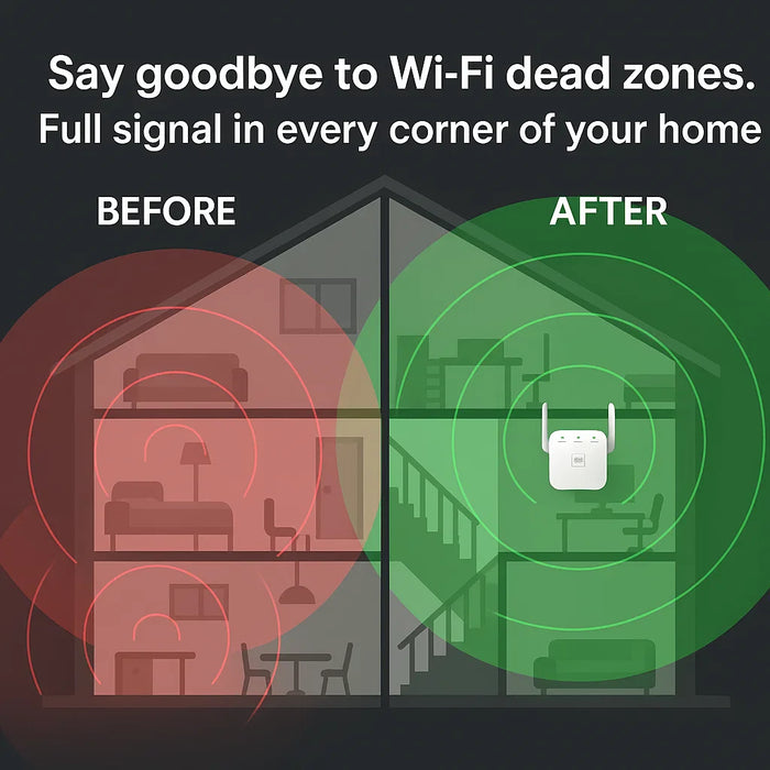 SpeedWave WiFi Versterker – Supersnel Internet in Elke Kamer