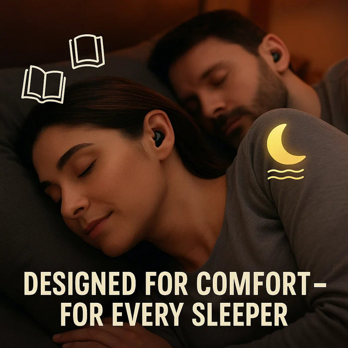 DreamBeats Slaap Oordopjes – Onzichtbaar Comfort met Noise Cancelling