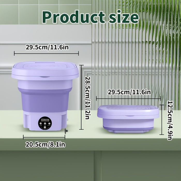 FlexiWash Opvouwbare Wasmachine – Praktisch en Ruimtebesparend