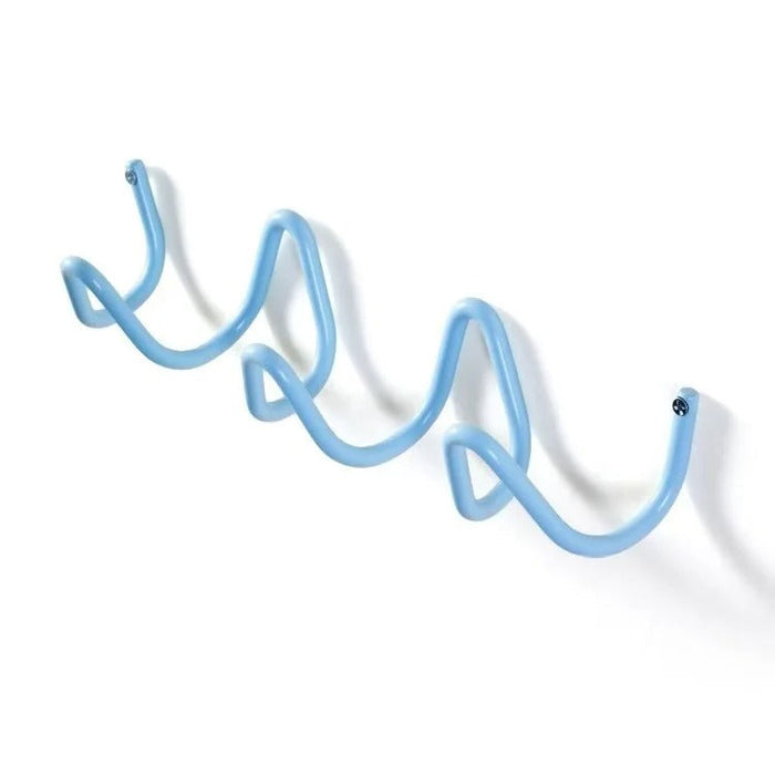 Moderne bølget vægknagerække – Stilfuld vægknagerække med flere kroge 