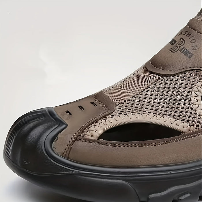 Ademende Heren Sport Sandalen – Lichtgewicht en Slipvast