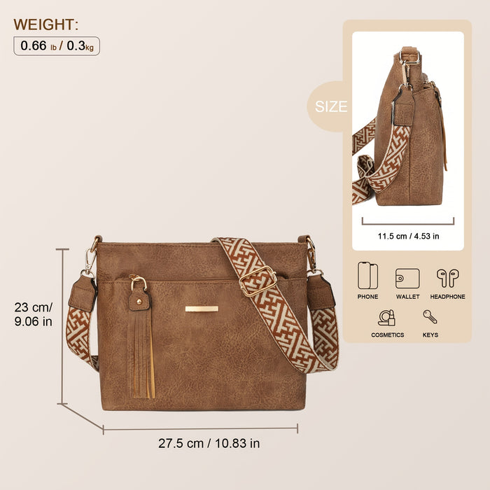 Chique PU Schoudertas – Stijlvol en Ruim voor Elke Gelegenheid