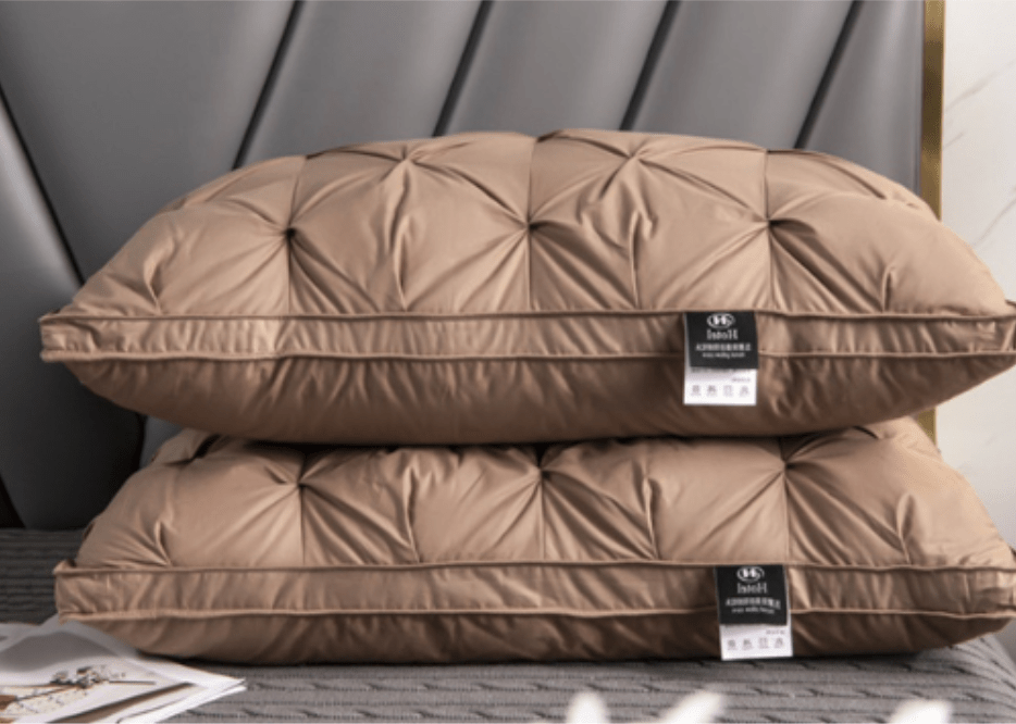 Ganzendons Kussen voor Nek en Hoofd – Zacht, Ademend en Comfortabel Slapen