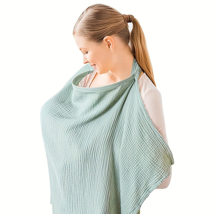 BreezeEase Buiten Borstvoeding Cover – Lichtgewicht & Ademend