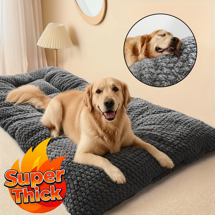 Coussin confortable pour chiens avec rembourrage doux et surface matelassée