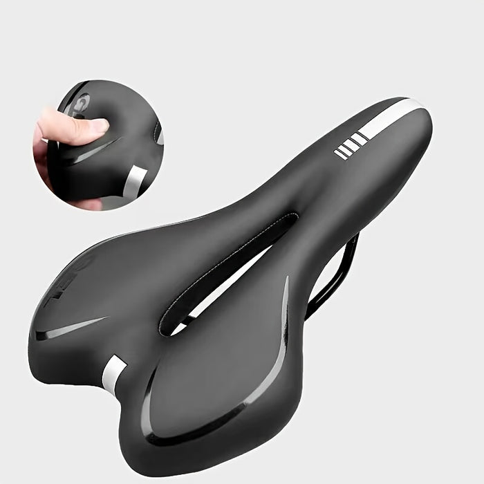 Mukava pyörän satula ergonomisella hengittävällä muotoilulla