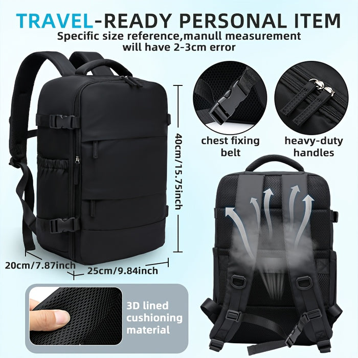 Slimme Vacuum Rugzak – Compact en Ruim voor Reizen