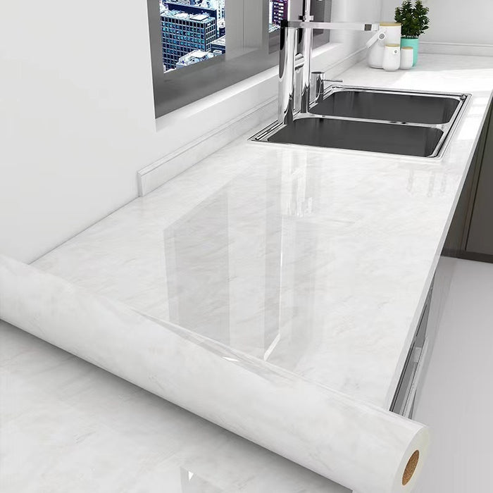 Pellicola adesiva effetto marmo in vinile per cucina e bagno