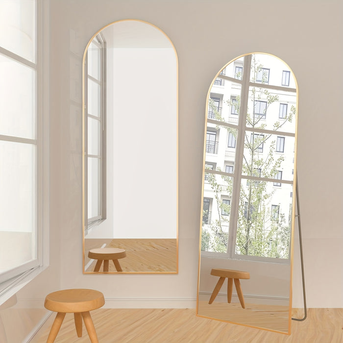 Gebogen Volledige Lengte Spiegel – Stijlvol en Functioneel