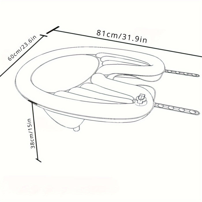 Comfortabel Draagbaar Shampoobakje – Praktisch en Ergonomisch