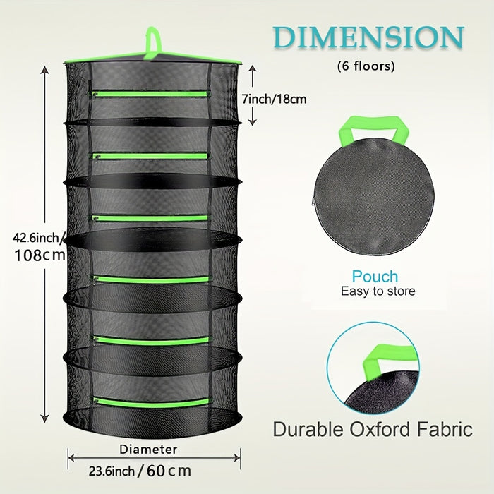 Duurzaam Kruiden- en Droogrek – Efficiënt en Ruimtebesparend voor Zaden en Fruit