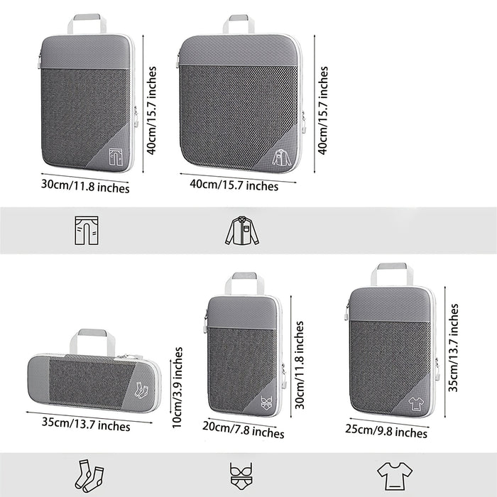 Reisorganizer Set – Compact en Praktisch voor Op Reis