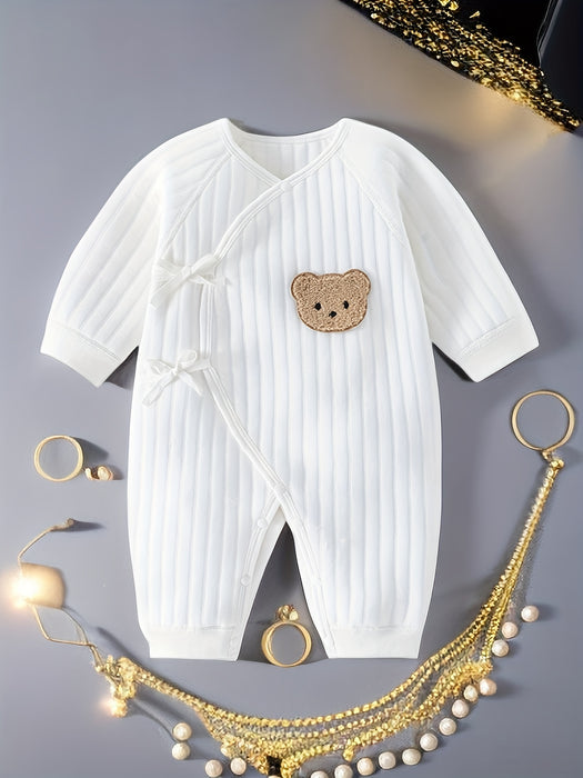 Schattige Baby Romper – Comfortabel en Ademend voor Herfst en Winter