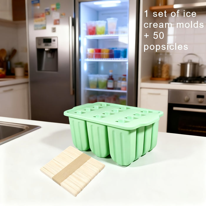 Moule à glace en silicone pour glaces maison et snacks congelés