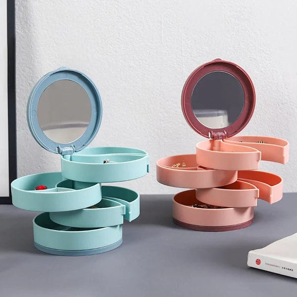 Draaibare Sieraden Opbergdoos ( 4 Lagen)