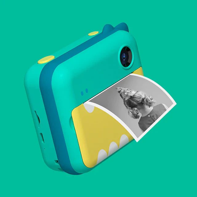 Creatieve Kinder Instant Camera met Dubbele Lens – Direct Printplezier