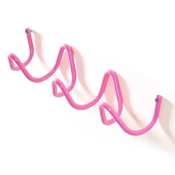 Moderne bølget vægknagerække – Stilfuld vægknagerække med flere kroge 