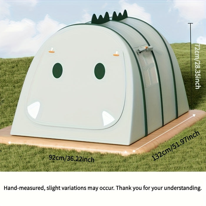 Tente de jeu pour enfants en forme de dinosaure – Design pliable et ludique