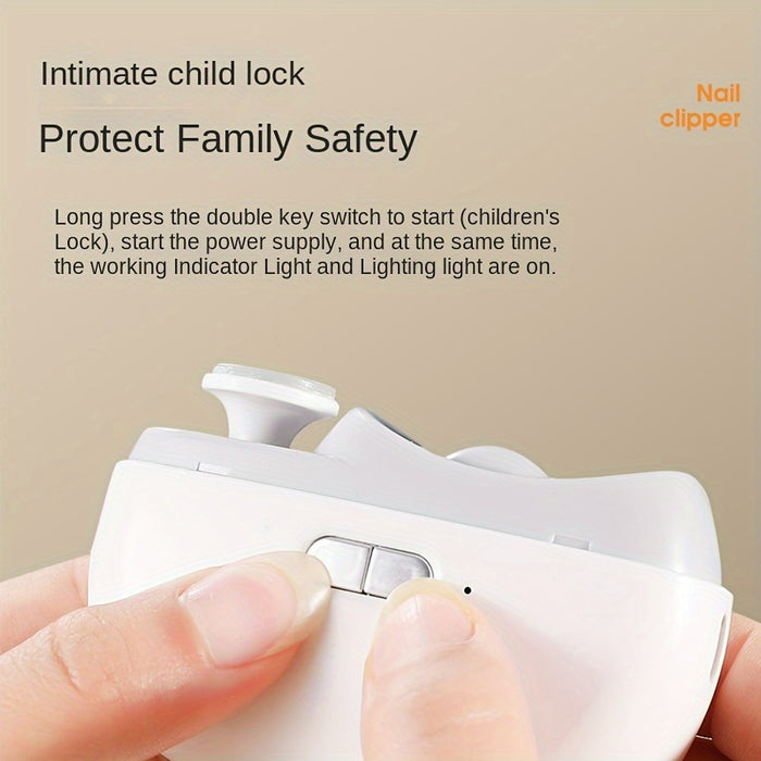 Slimme Elektrische Nagelknipper – Veilig en Handig