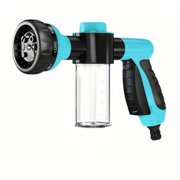 Doccia per Cani e Accessorio per Tubo da Giardino 8 in 1 - lavare, annaffiare, pulire