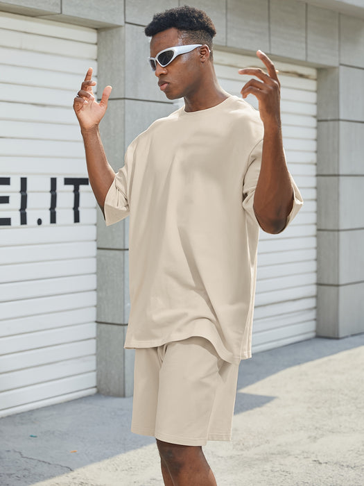 Relaxed Casual Katoenen Set – Luchtig en Comfortabel