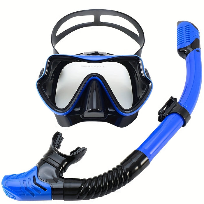 AquaClear Snorkelset – Lekvrij, Comfortabel en Met Groot Zicht