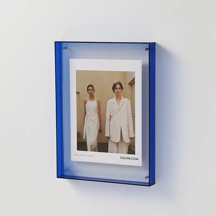 Vibrant Acryl Display Frame – Hedendaagse Kleurrijke Fotohouder
