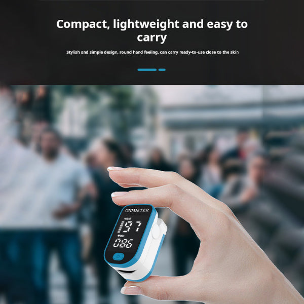 PulseCheck Draagbare Oximeter – Snel en Nauwkeurig je Zuurstofniveau Meten