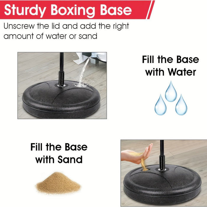 Junior Bokszak - Verstelbare Bokszak met Handschoenen voor Kinderen