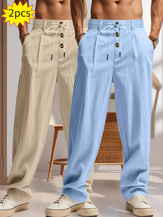 Relaxed Luxe Broeken Set - Comfort en Stijl Zonder Compromis