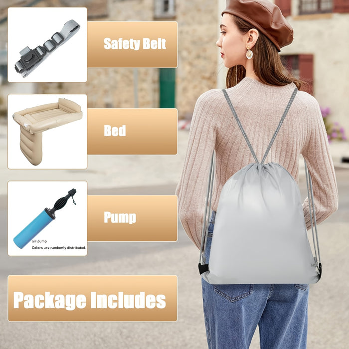 AirRest Opblaasbaar Reisbed – Veilig en Comfortabel Slapen