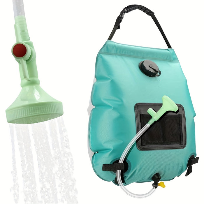 SunnyFlow Zonne-douchezak – Praktisch, Lekvrij en Met Temperatuurmeter