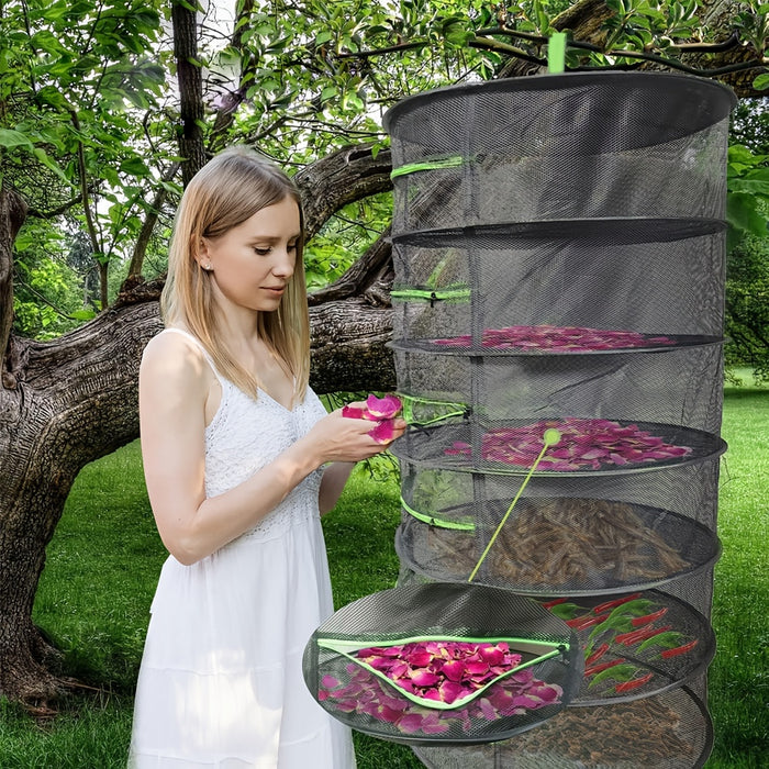 Duurzaam Kruiden- en Droogrek – Efficiënt en Ruimtebesparend voor Zaden en Fruit