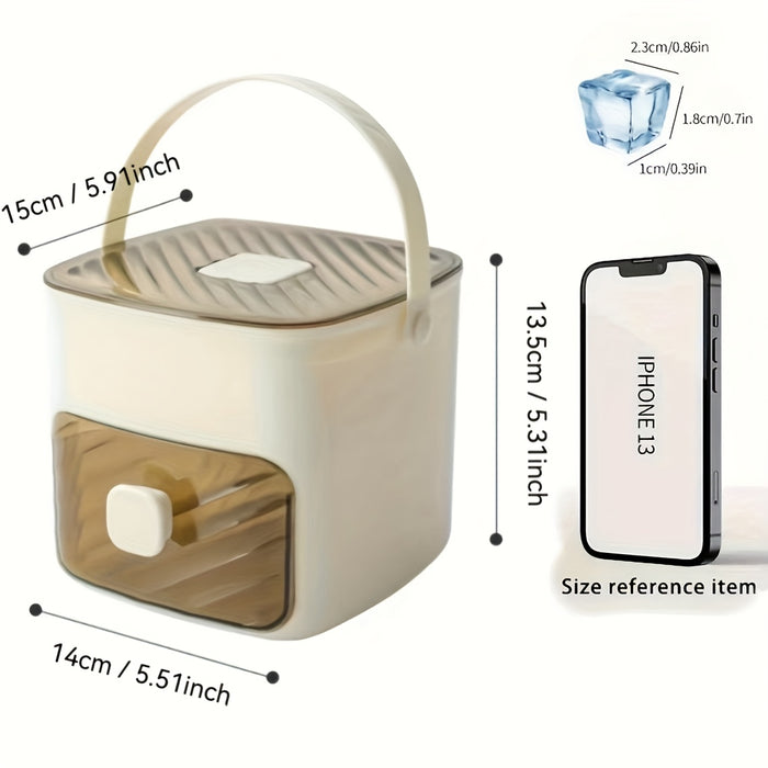 Draagbare IJsblokjesmaker – Makkelijk te Gebruiken en Snel Koelen