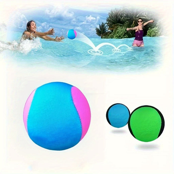 Water Skip Bold til Pool og Strand med Springende Silikone Design