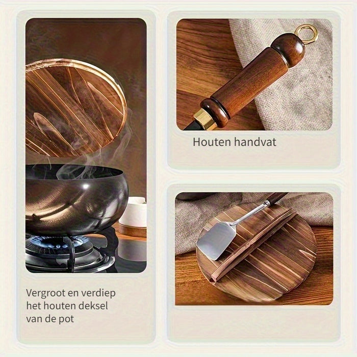 ChefMaster Gietijzeren Pan – Duurzaam en Veelzijdig Kookgerei