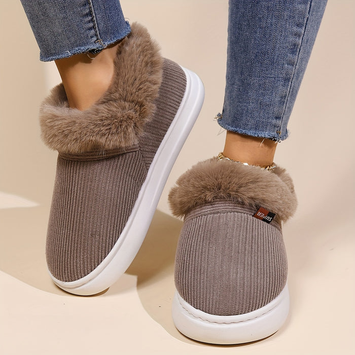 Liza Fluffy Huisslippers - Warmte en Comfort voor Dames