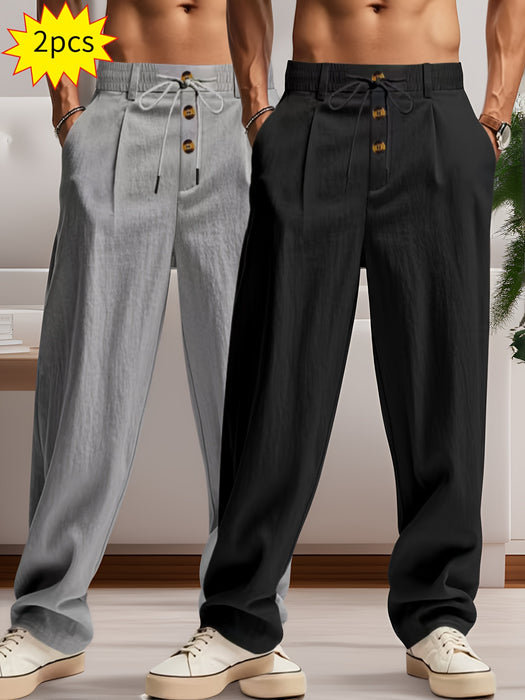 Relaxed Luxe Broeken Set - Comfort en Stijl Zonder Compromis