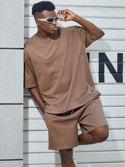 Relaxed Casual Katoenen Set – Luchtig en Comfortabel