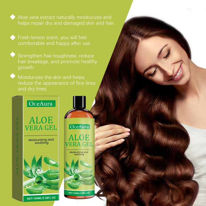 Verzorgende Aloë Vera Gel – Hydraterend, Kalmerend en Verfrissend