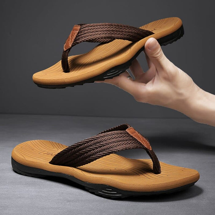 Liam Heren Slippers – Comfort en Stijl voor Warme Zomerdagen