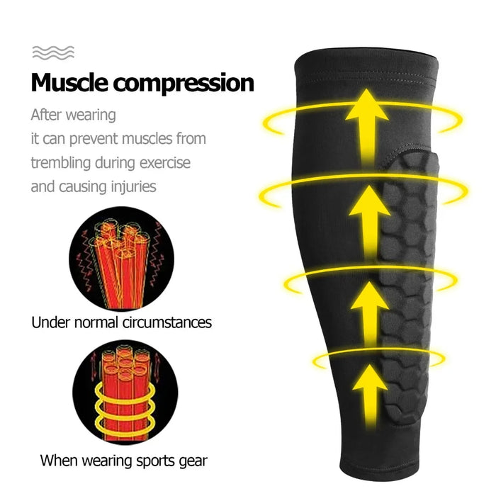 Comfortabele Honingraat Scheenbeschermers – Veilig en Ademend