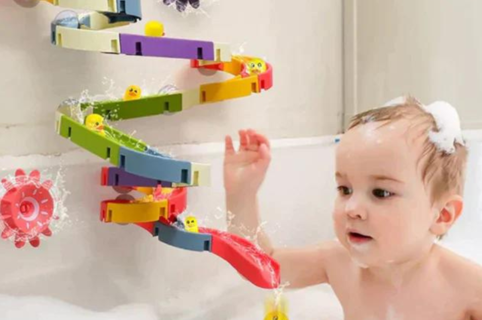 Creatieve Eendjes Glijbaan Set - Voor Eindeloos Speelplezier